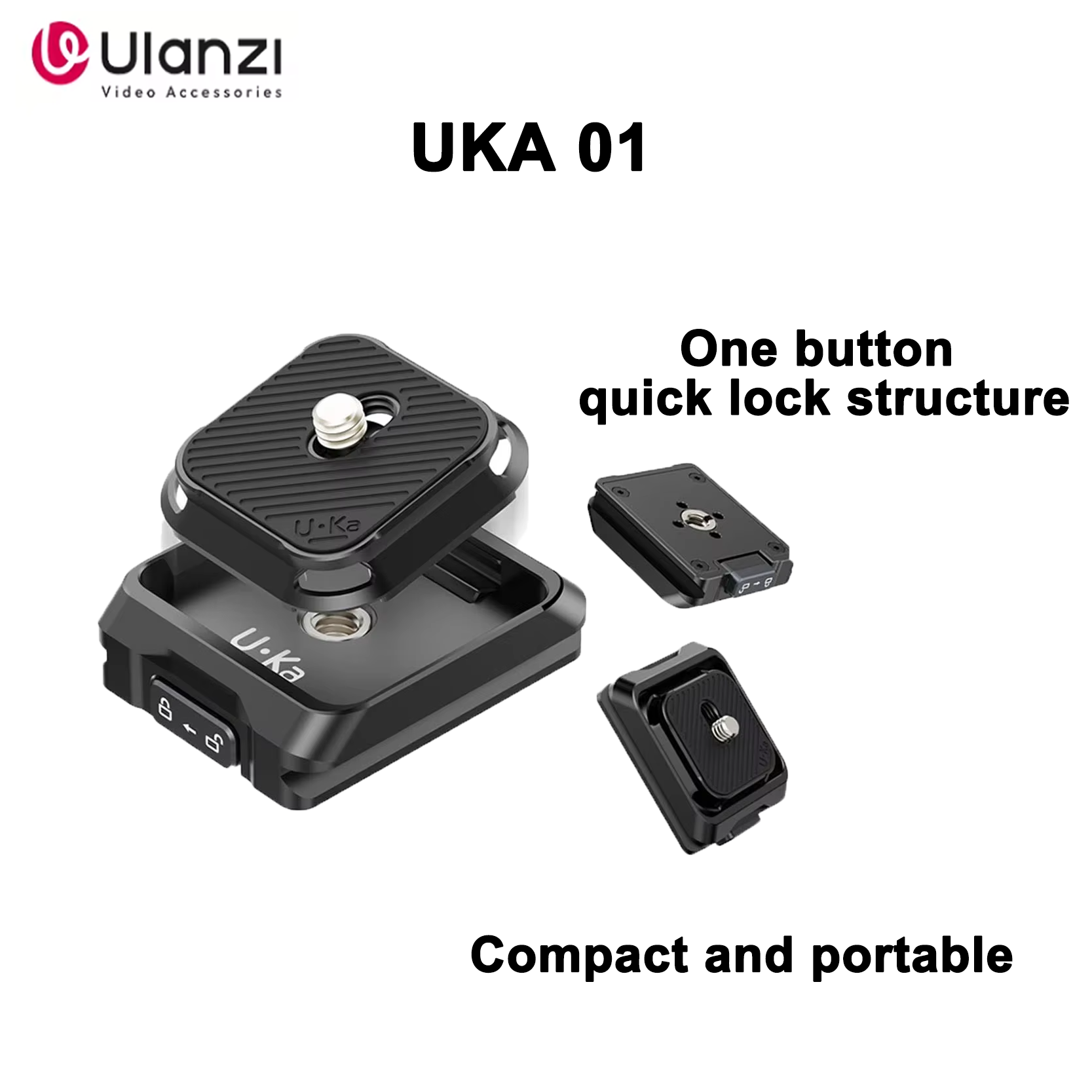 Compact Camera Mirrorless - Оригинальная быстросъемная пластина Ulanzi UKA01 с