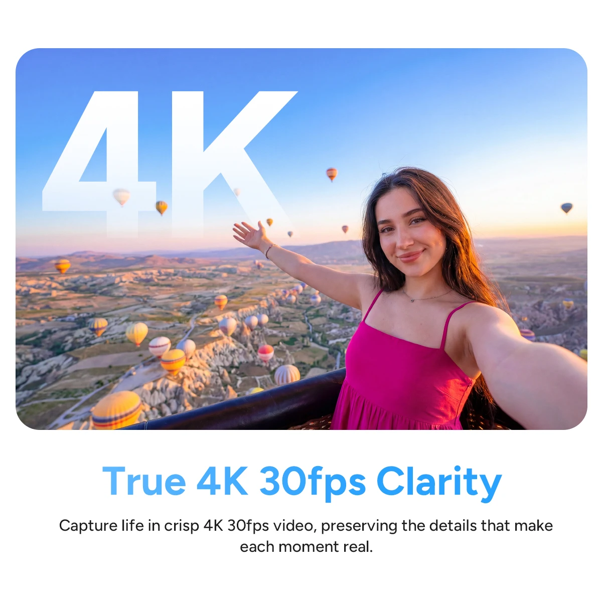 Action Camera 4K - SJCAM C100PRO Водонепроницаемая мини-экшн-камера 4K, карманная