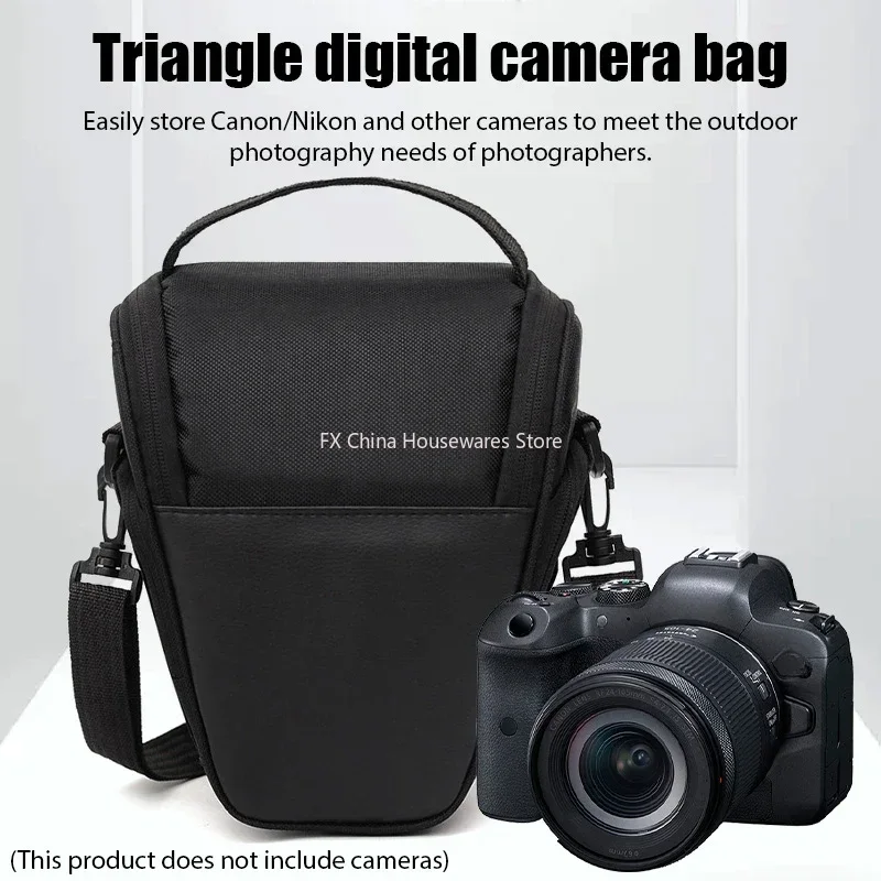 Compact Camera Mirrorless - Водонепроницаемая треугольная сумка для DSLR-камеры -