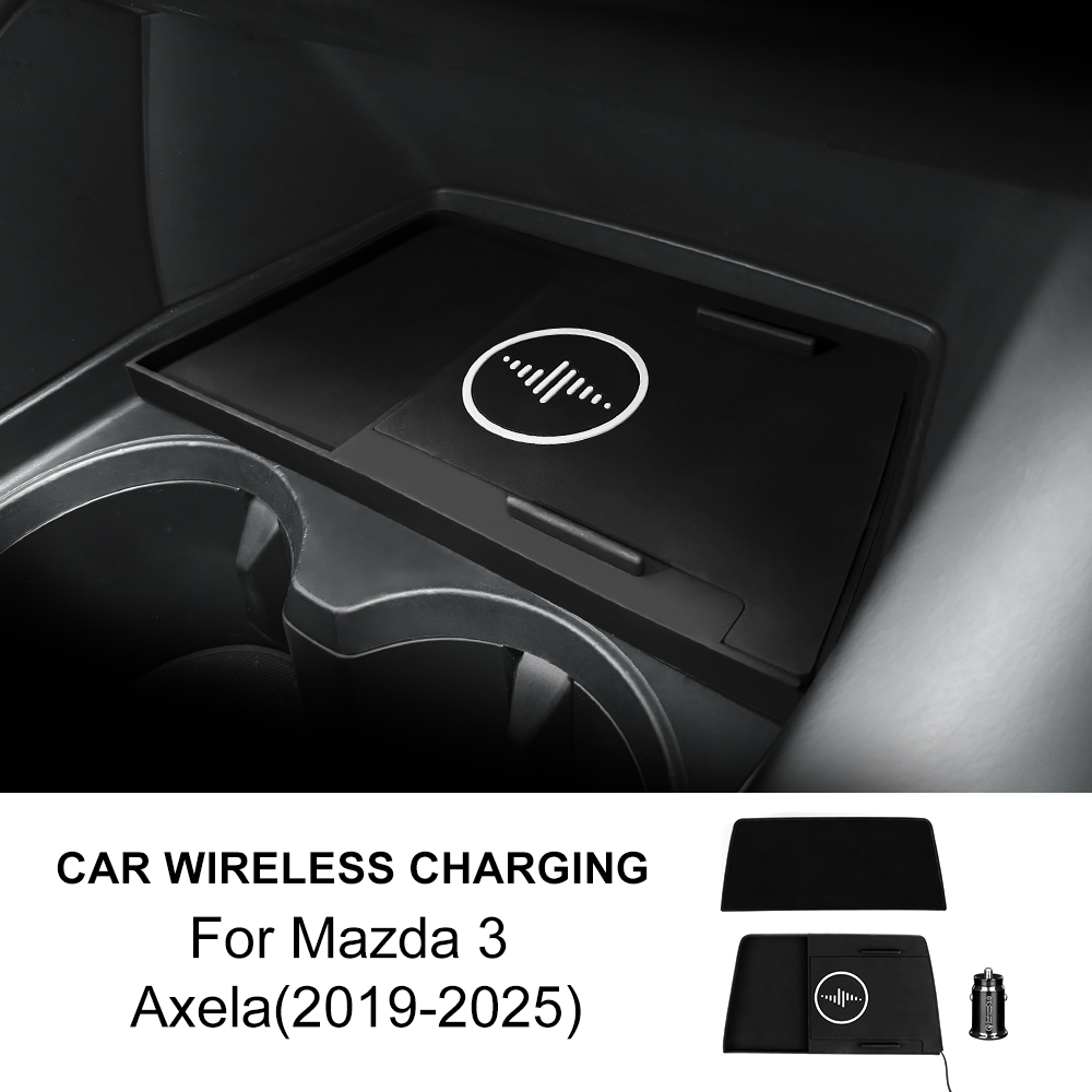 Wireless Phone Charger Pad - Беспроводное зарядное устройство-органайзер для центральной консоли