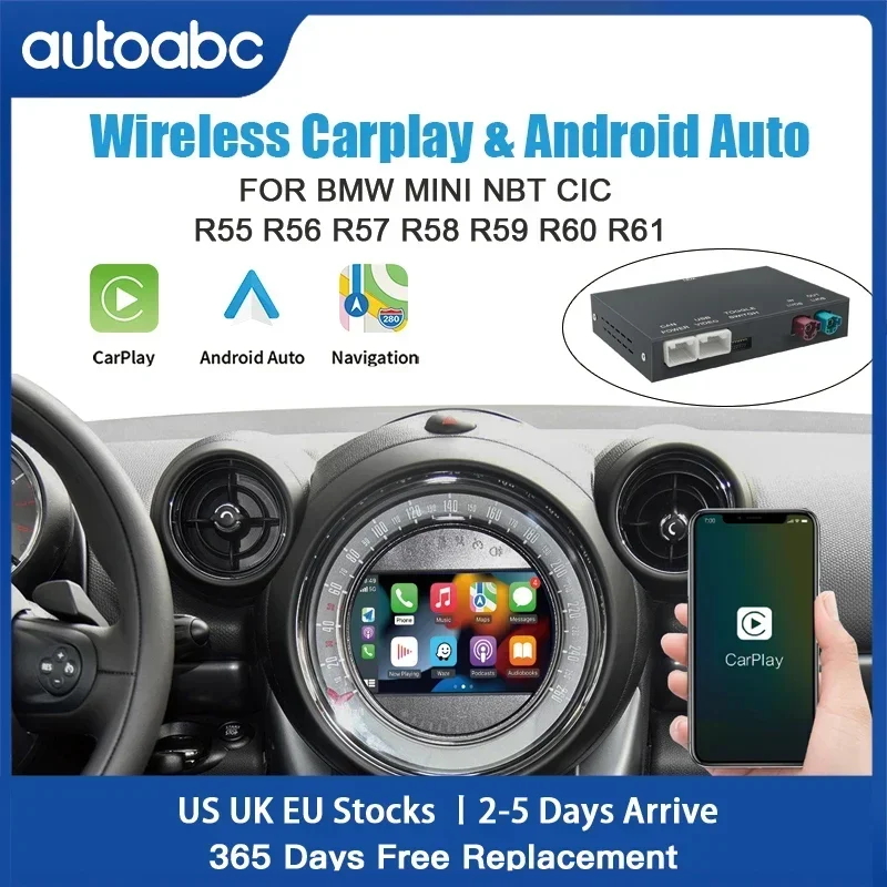Compact Camera Mirrorless - AUTOABC Беспроводной Carplay Android Auto для