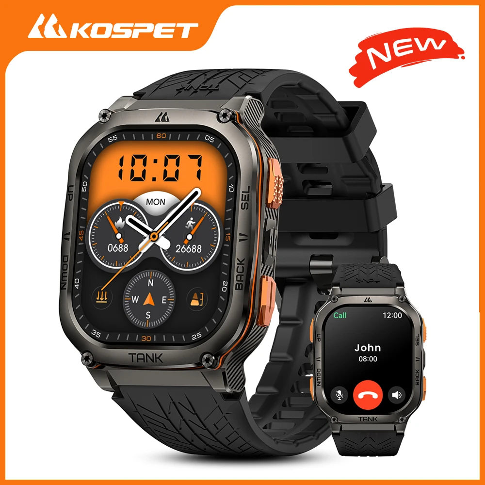 Electronics Quiz - Смарт-часы KOSPET TANK M3 Ultra GPS