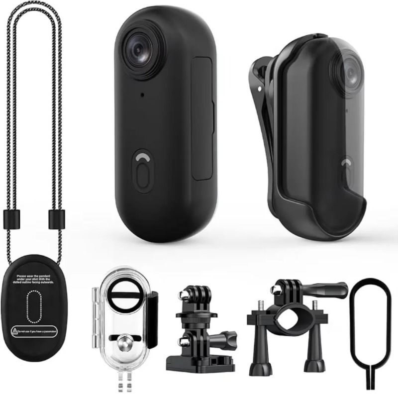 Action Camera 4K - Магнитная мини-экшн-камера 4K HD 1080P Wi-Fi,