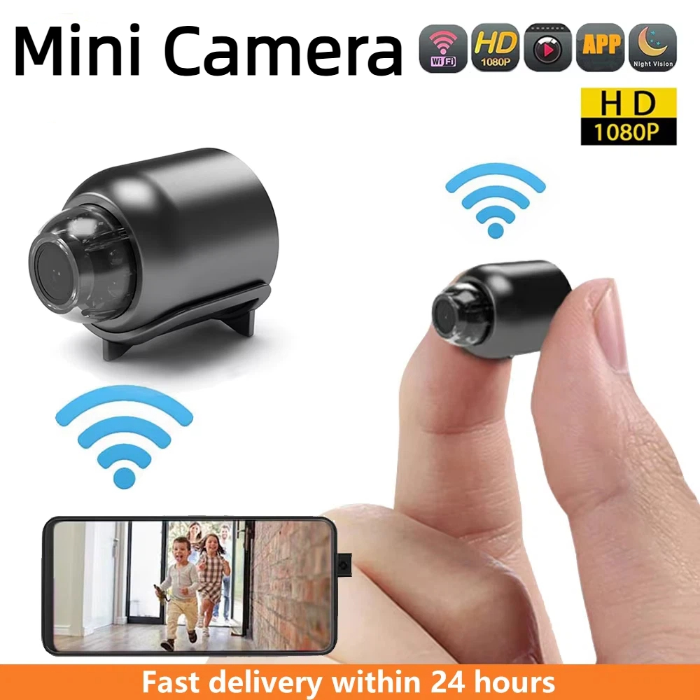 Compact Camera Mirrorless - Мини-камера 1080P HD X5 с Wi-Fi,