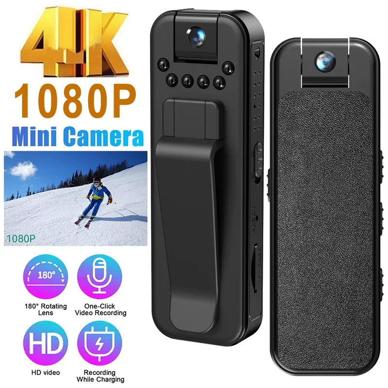 Compact Camera Mirrorless - Мини-камера 1080P HD, портативная, маленькая, цифровая