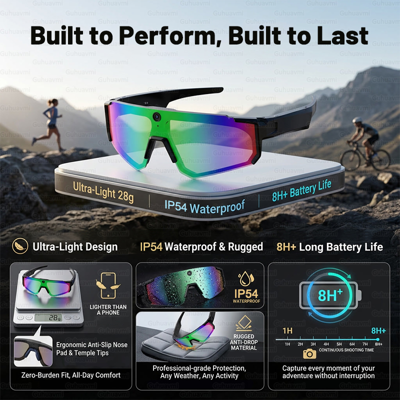 Новые умные спортивные очки 20 – обзор и цена Action Camera 4K