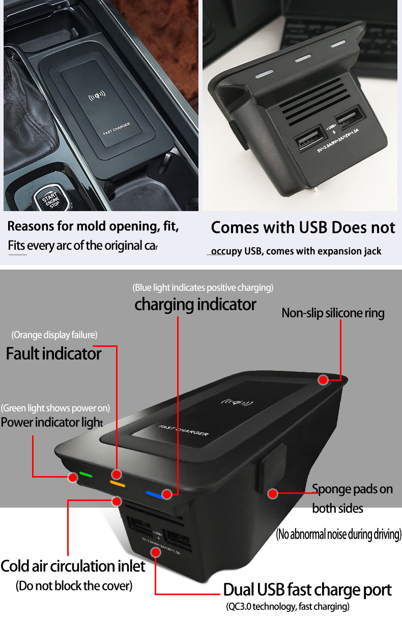 Беспроводное зарядное устройст – обзор и цена Wireless Phone Charger Pad