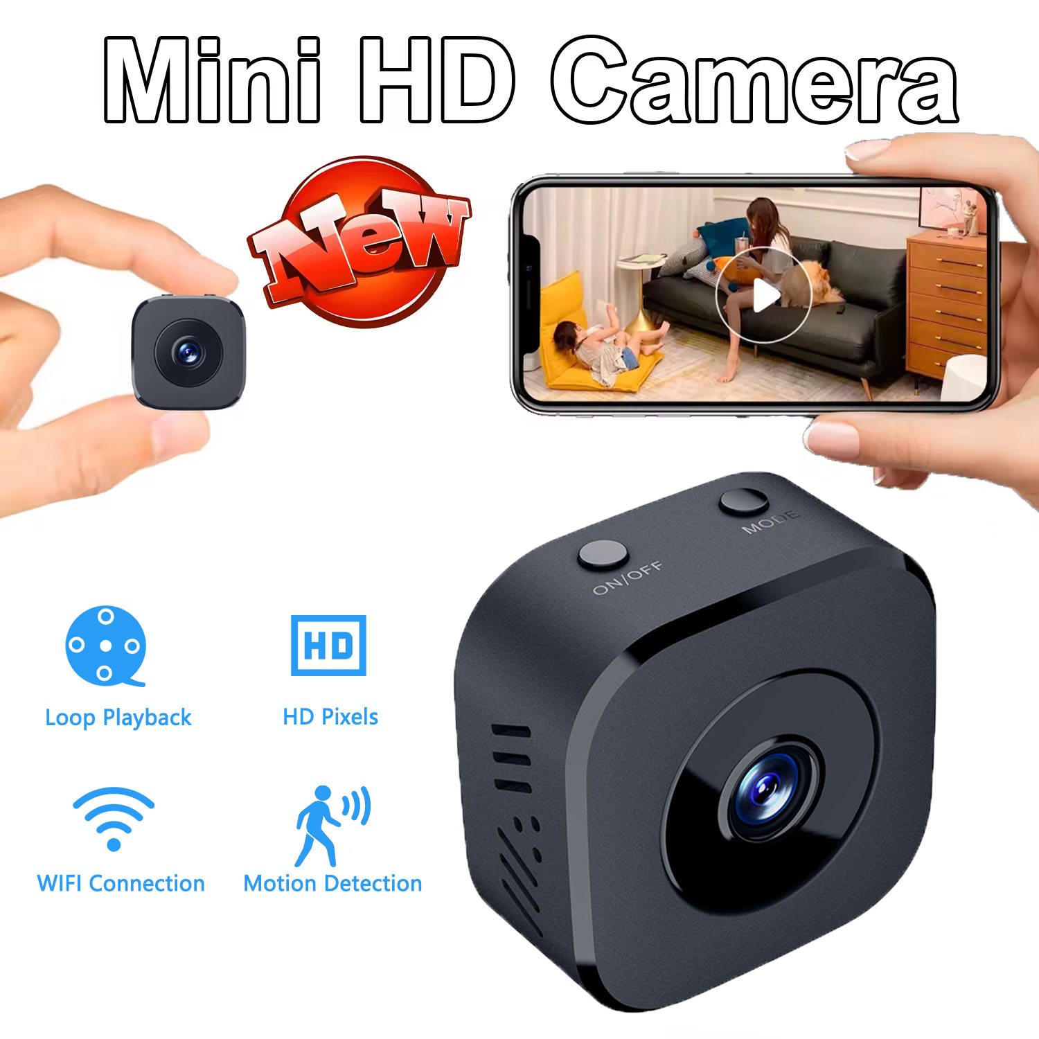 Камера безопасности 4K Мини По – обзор и цена Compact Camera Mirrorless