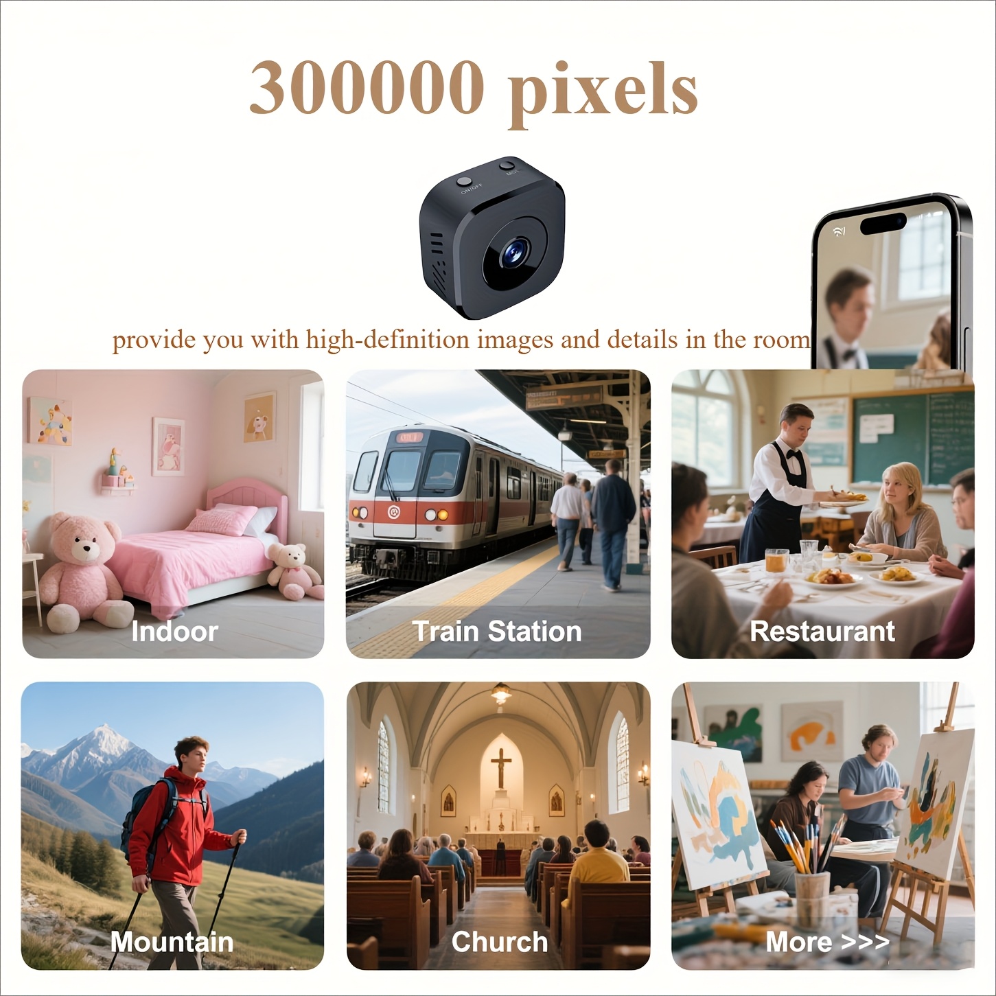 1080P HD Мини Wi-Fi камера Вну – обзор и цена Compact Camera Mirrorless