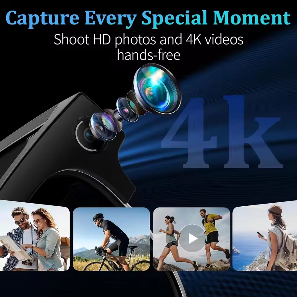 Новые Умные Очки для Бизнеса H – обзор и цена Action Camera 4K